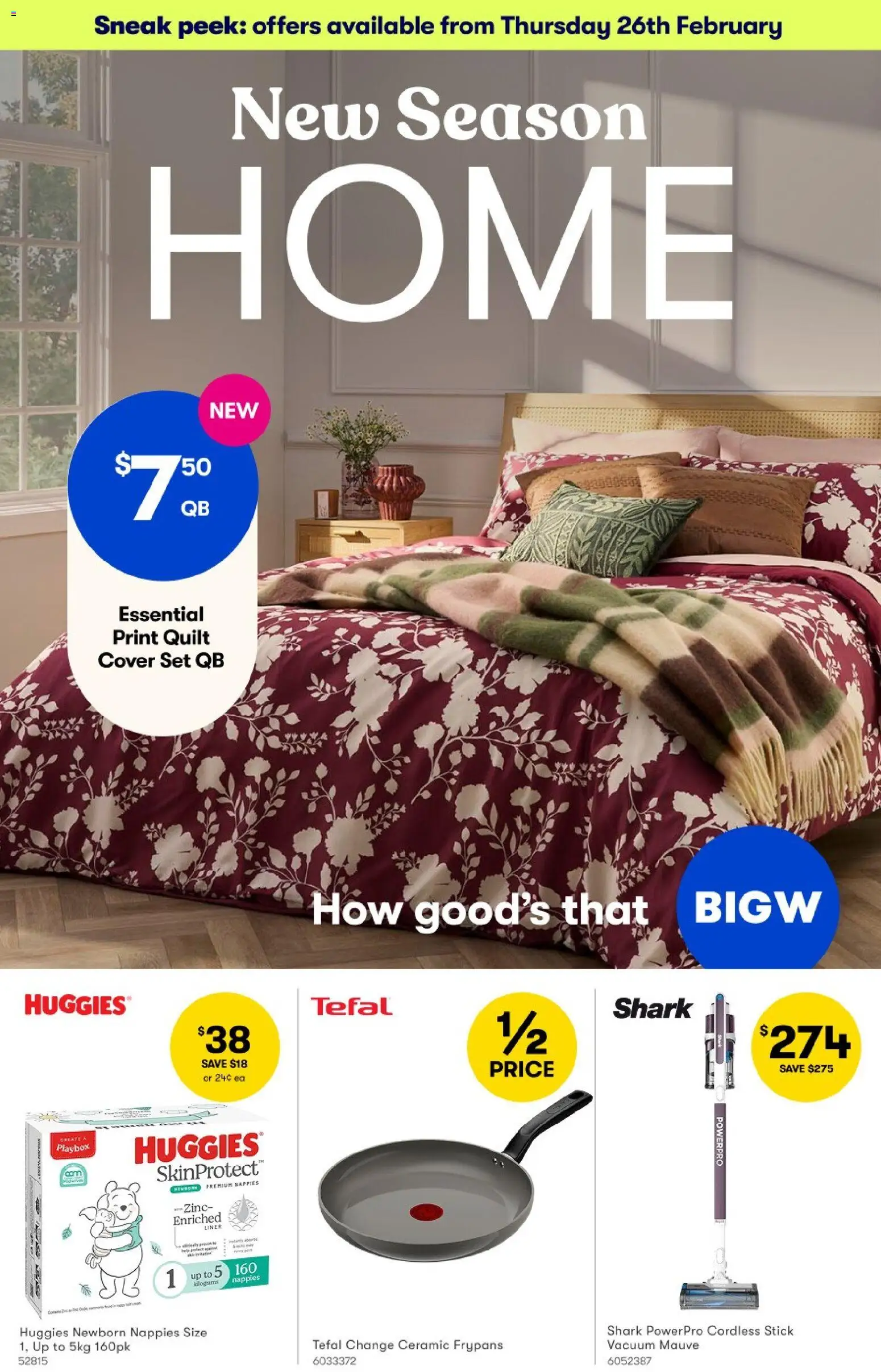 Catalogue Big W - page 1- valid from 26/02/2026