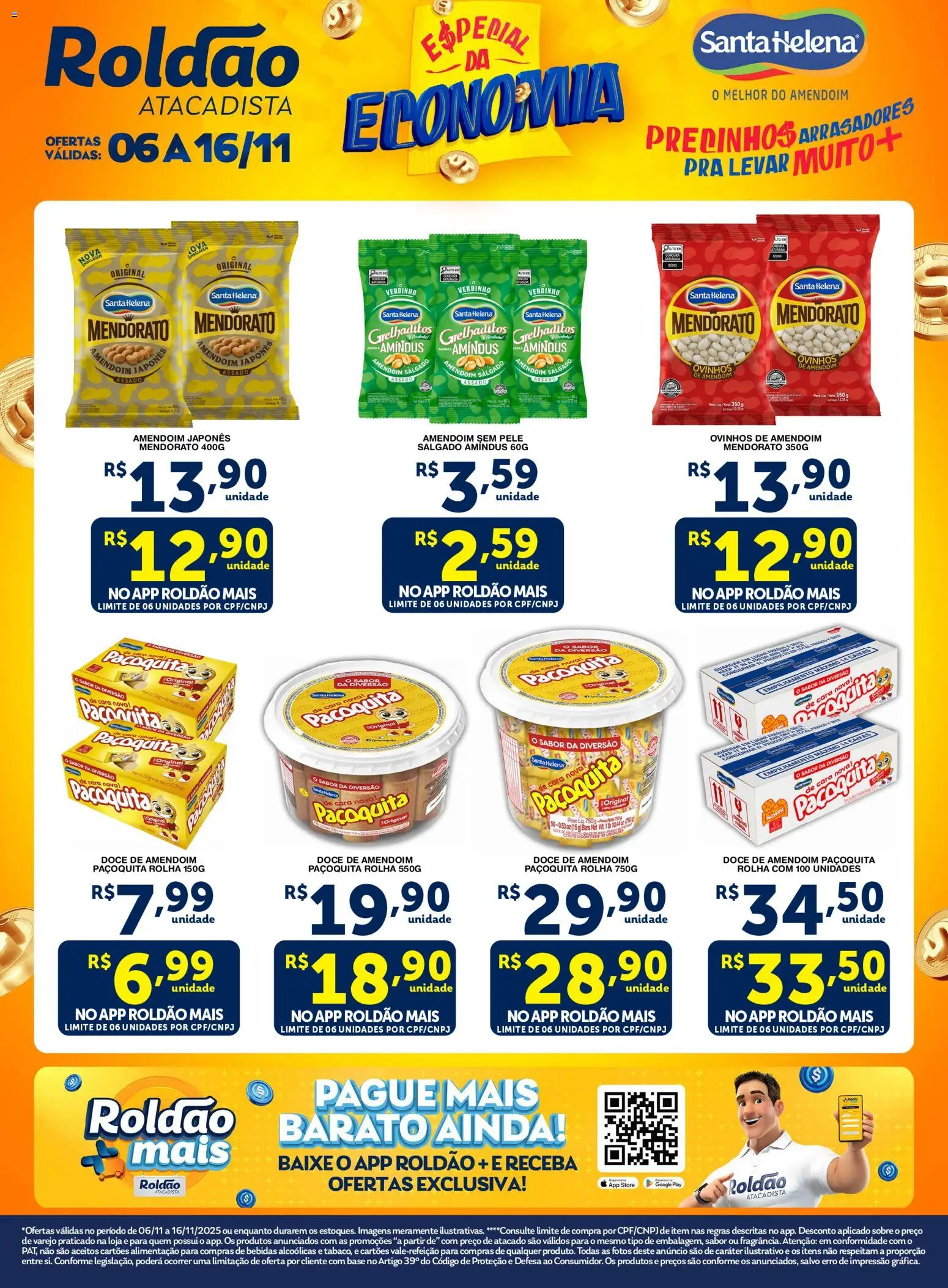 Roldão - Ofertas Especial da Economia Santa Helena no Roldão! - página 1- válido a partir de 06/11/2025
