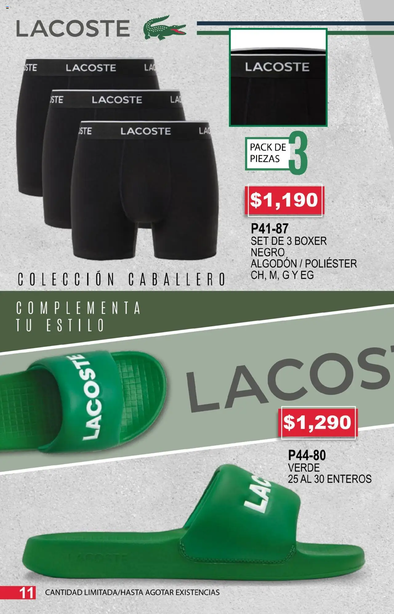 Cklass catálogo Especial Lacoste - página 12- válido desde 14/07/2025