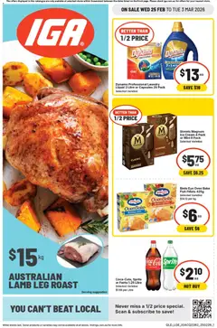 IGA catalogue preview - valid from 25/02/2026