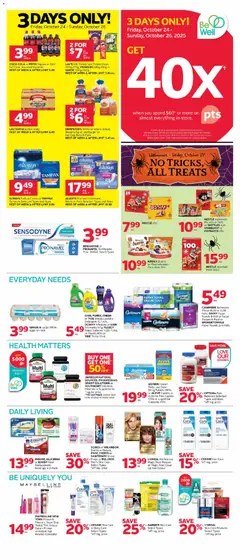 Preview Rexall weekly flyer / circulaire valid from Oct 24, 2025