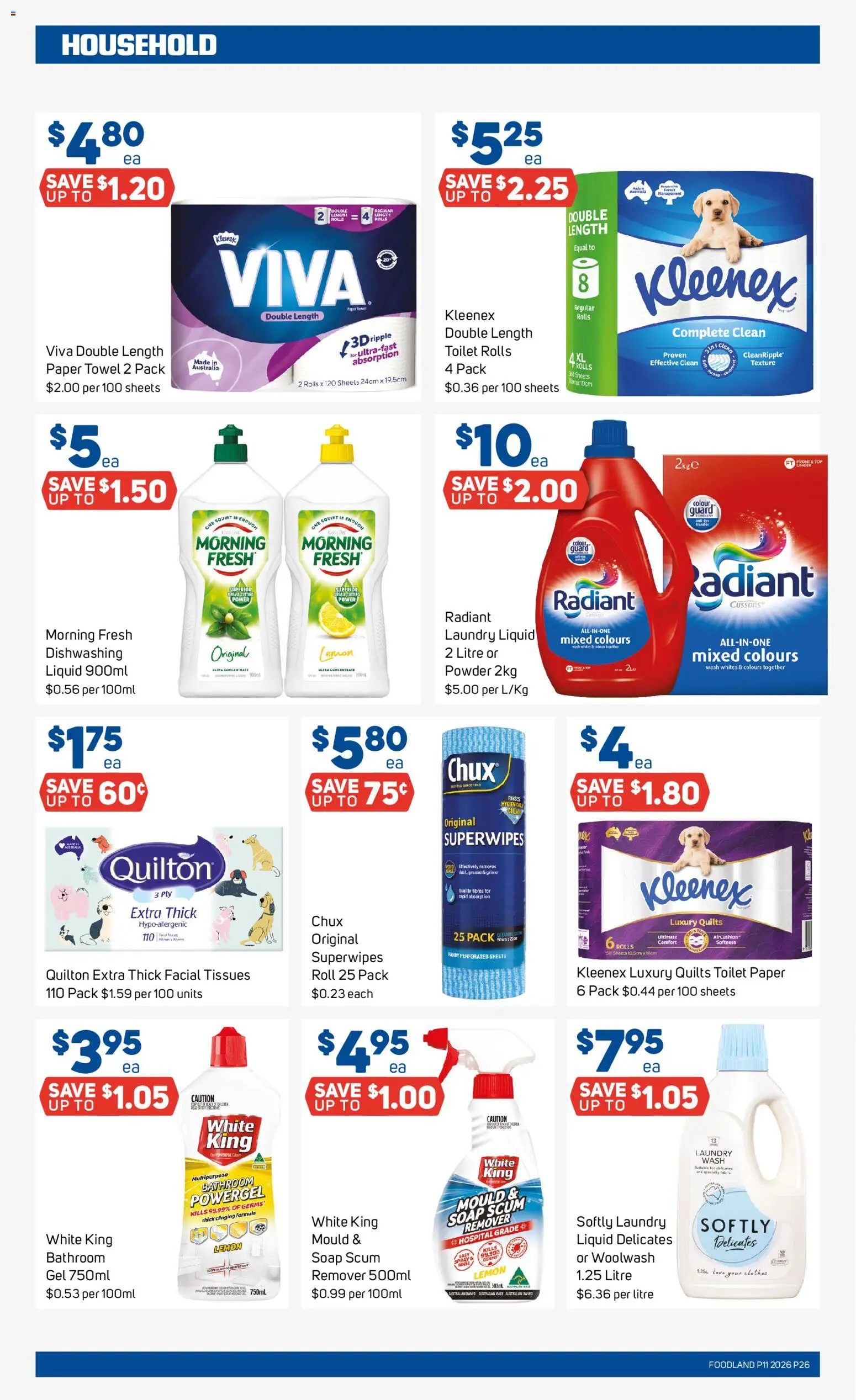Foodland catalogue  - page 26- valid from 11/03/2026