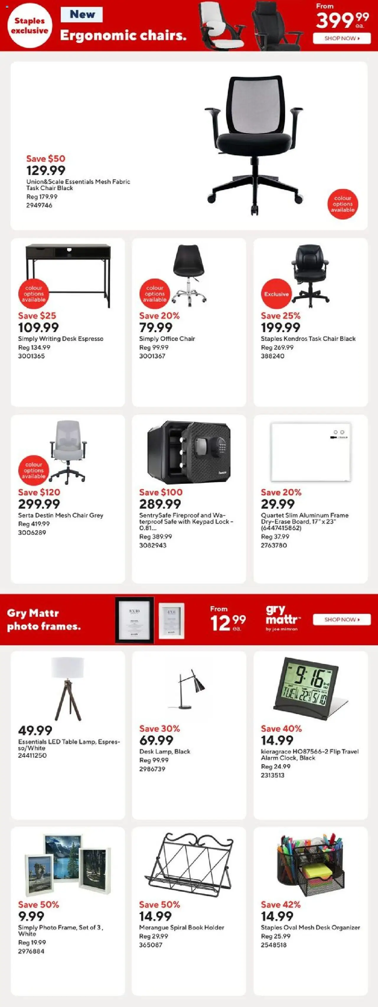 Staples weekly flyer / circulaire - page 15- valid from Jul 18, 2025