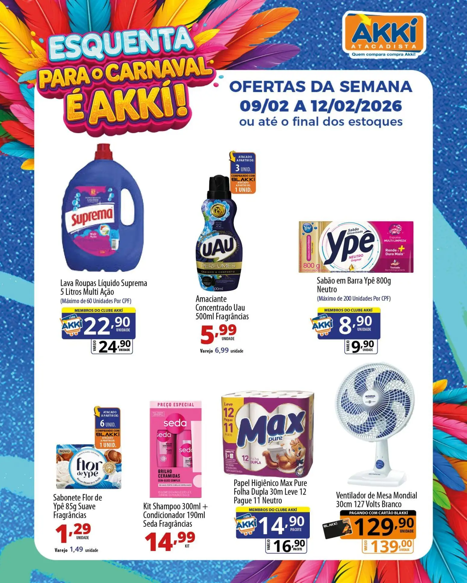 Akki Atacadista - Ofertas da semana - página 1- válido a partir de 09/02/2026
