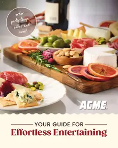 Preview Acme Entertaining Guide valid from 10/03/2025