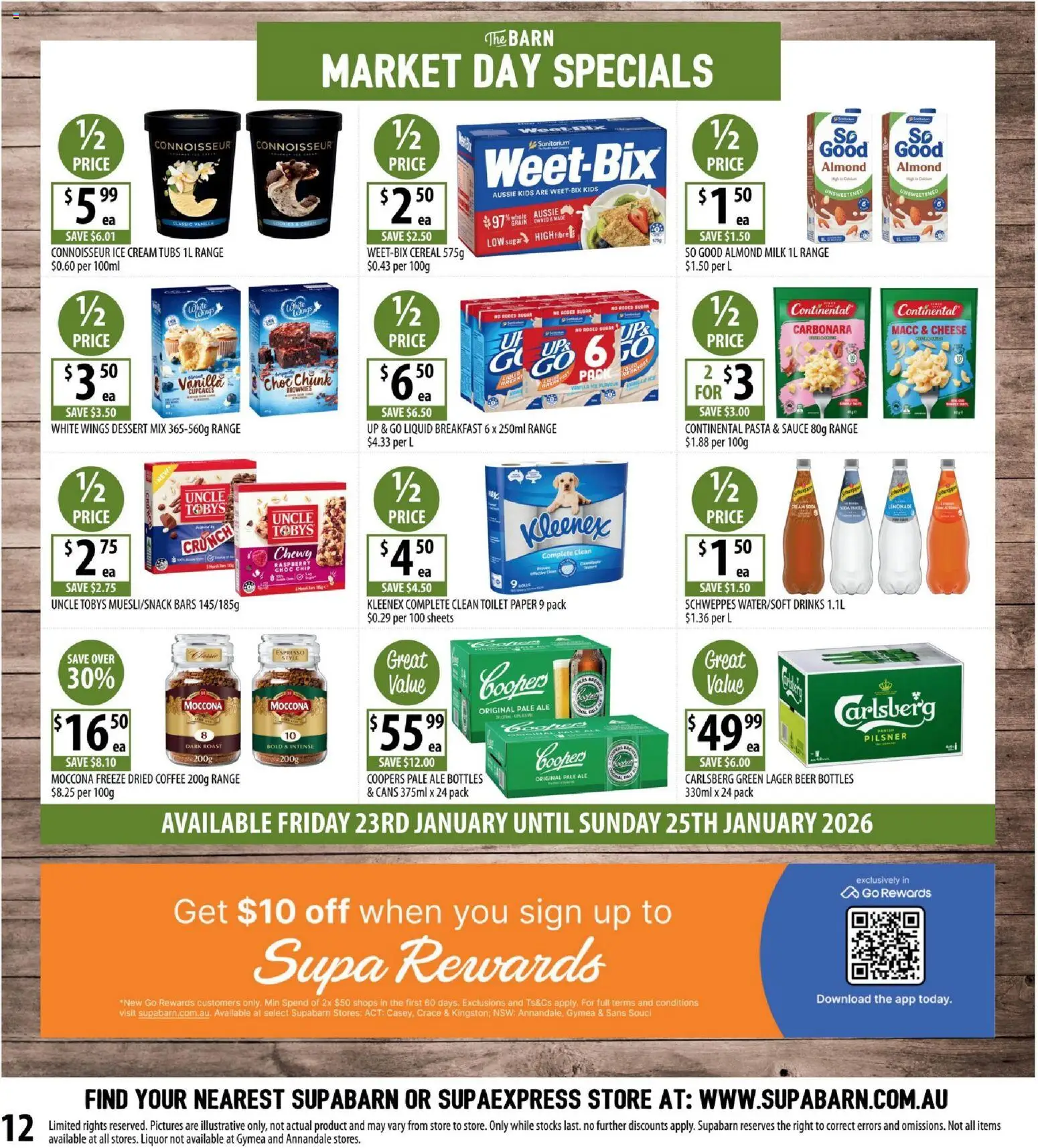 Supabarn  Catalogue  - page 12- valid from 21/01/2026