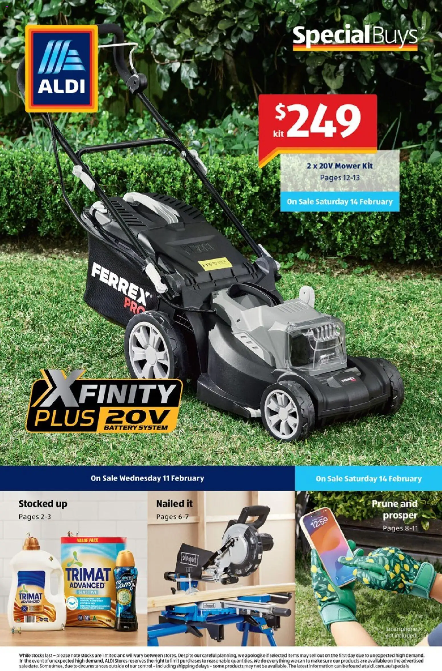 Catalogue Aldi - page 1- valid from 11/02/2026