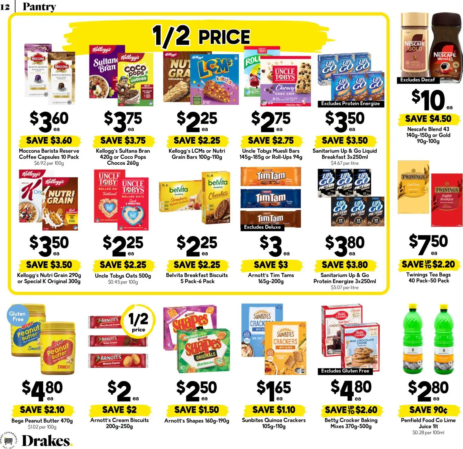 Drakes catalogue  - page 12- valid from 29/04/2026