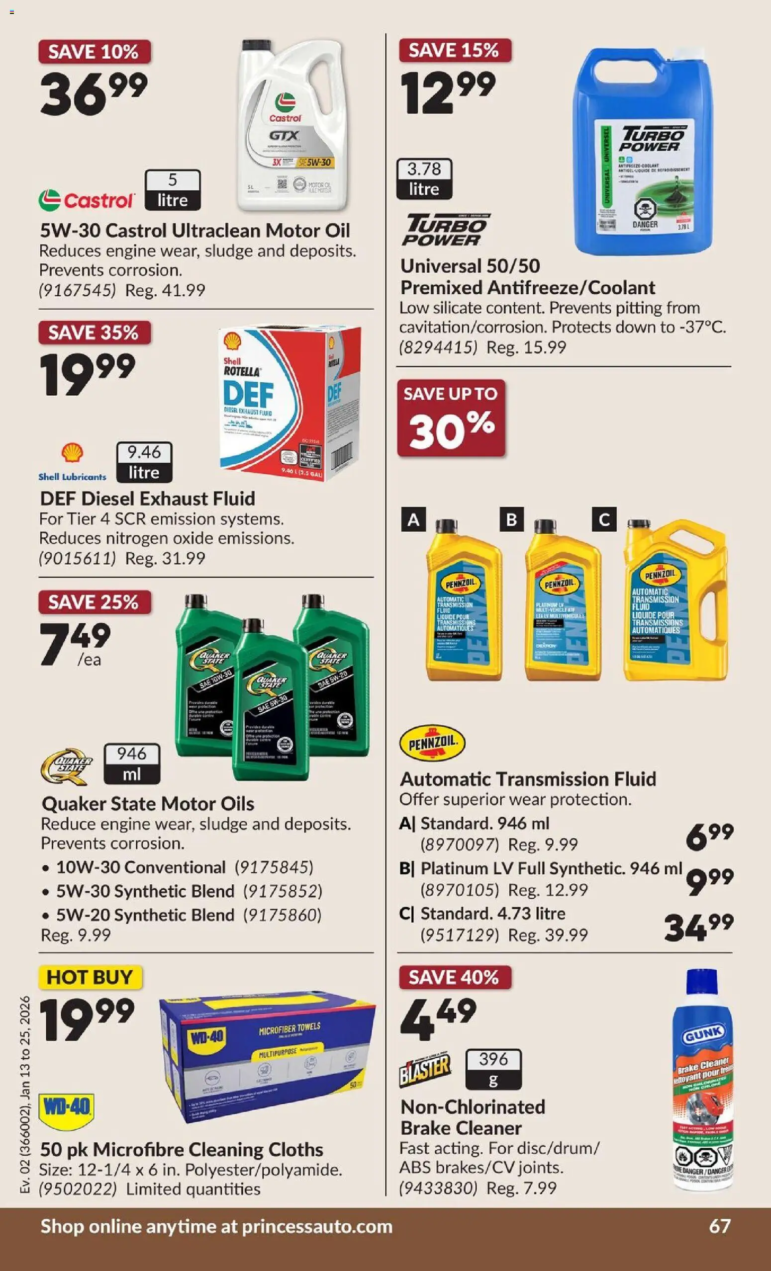 Princess Auto - 2 Week Sale! - page 73- valid from Jan 13, 2026