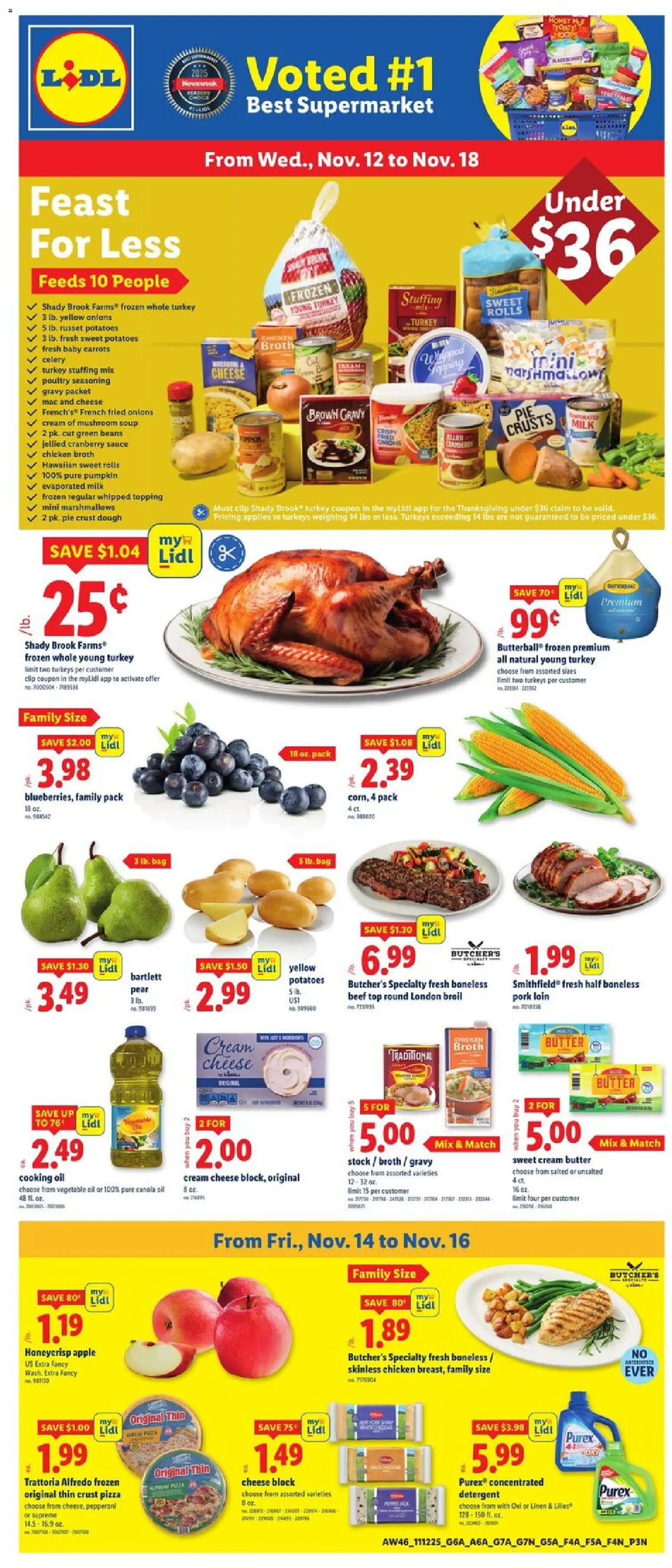 Lidl Weekly Ad - WA - page 1- valid from 11/12/2025
