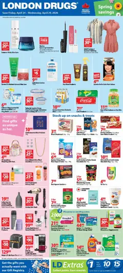 Preview London Drugs weekly flyer / circulaire valid from Apr 24, 2026