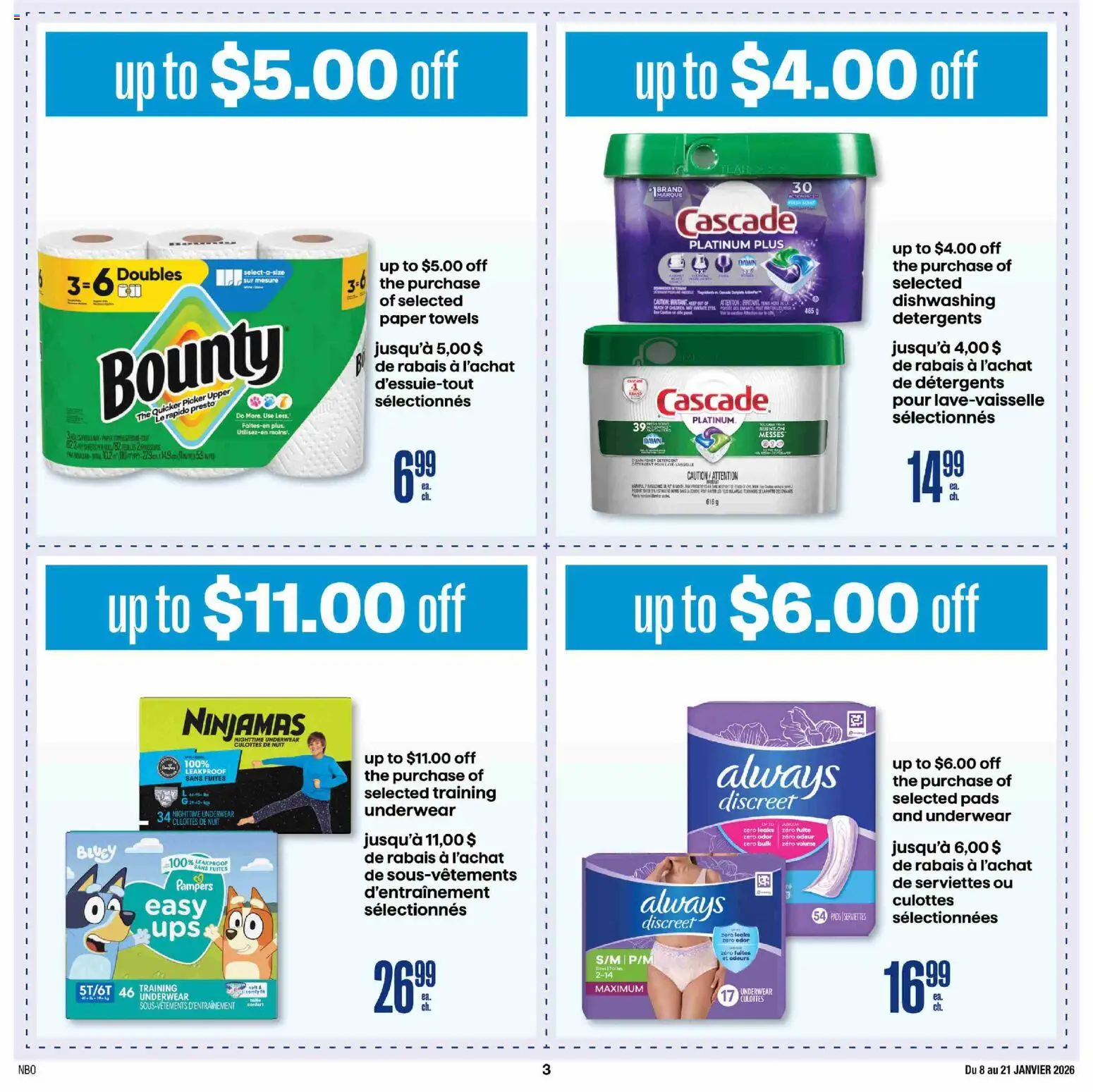Jean Coutu - More savings flyer - page 6- valid from Jan 8, 2026