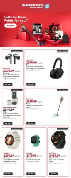 Preview Shoppers - Online deals valid from Nov 21, 2025