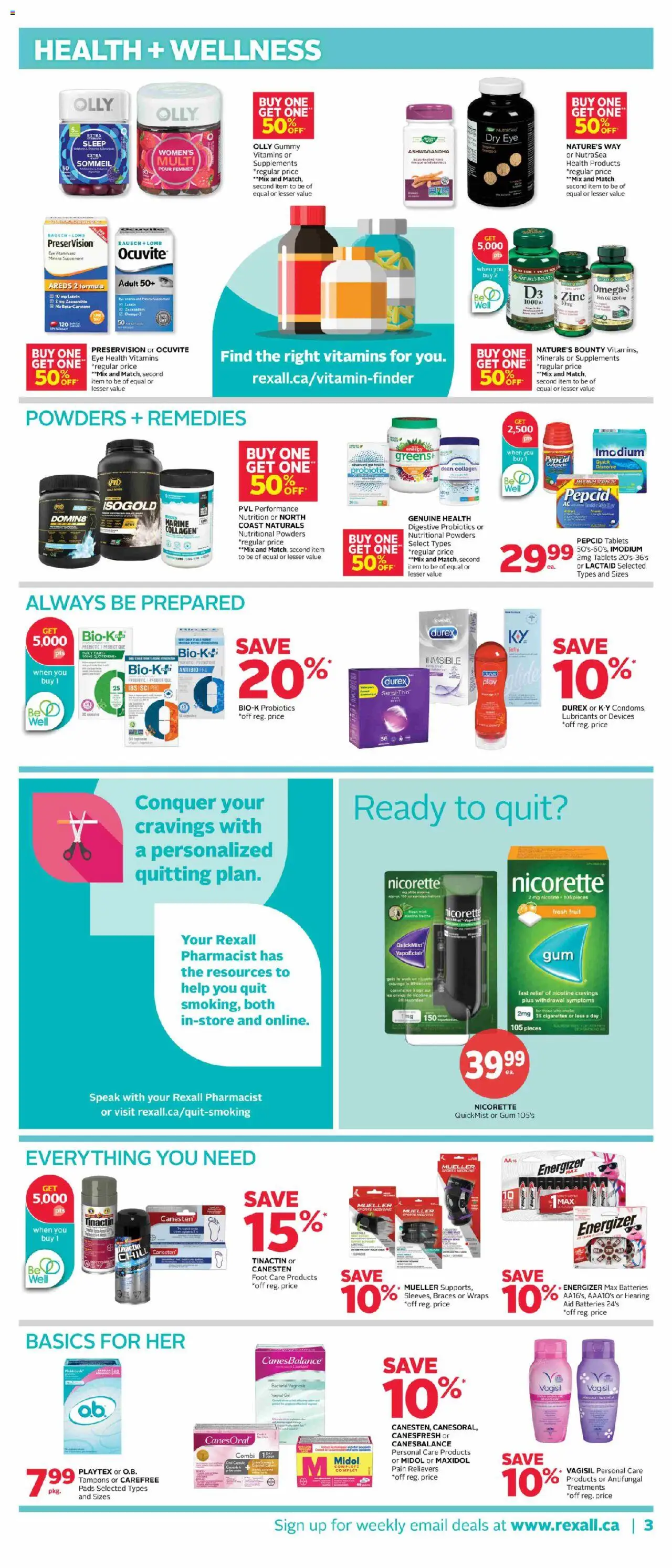 Rexall weekly flyer / circulaire - page 7- valid from Jul 18, 2025