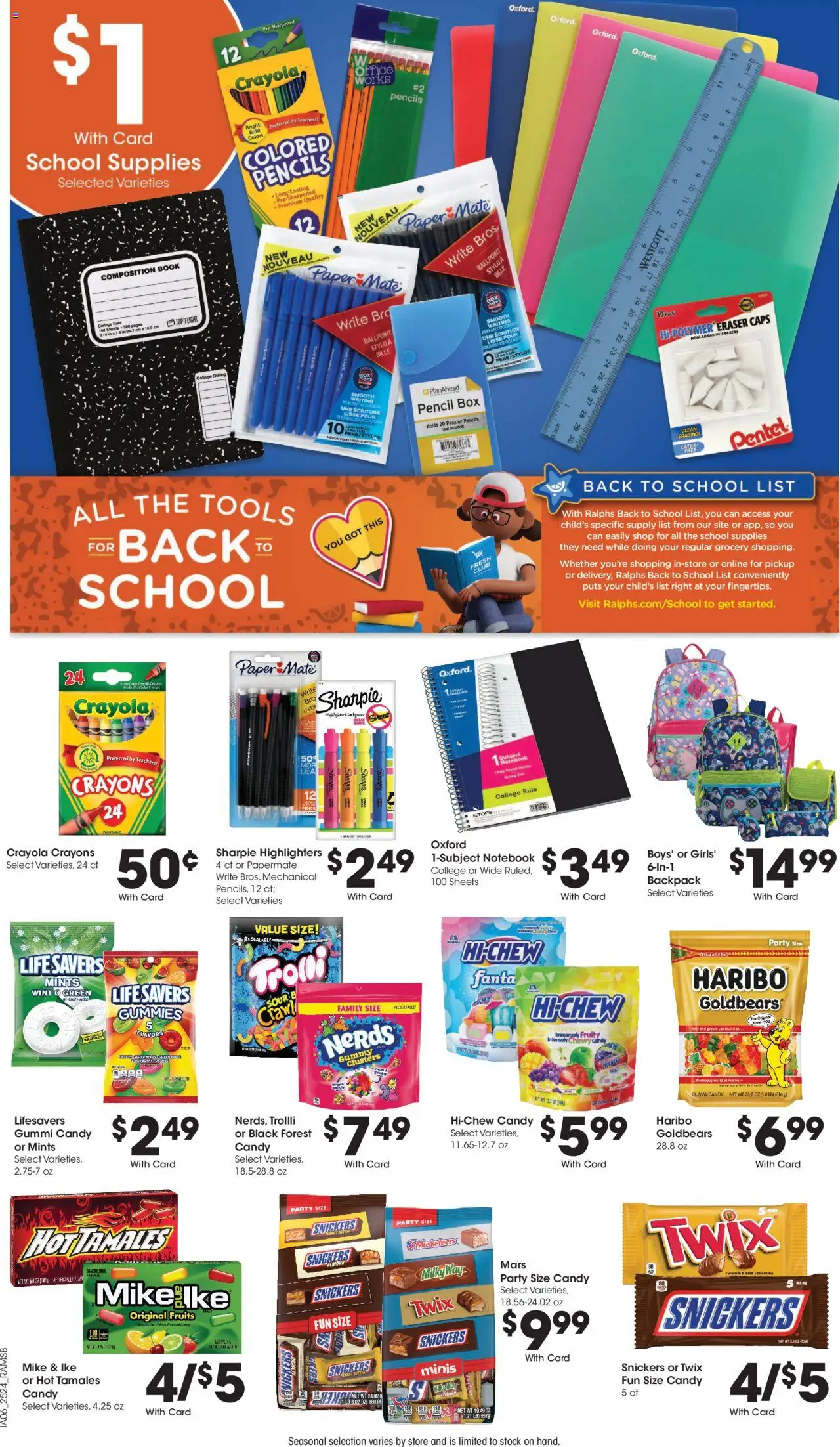 Ralphs Weekly Ad - page 11- valid from 07/16/2025