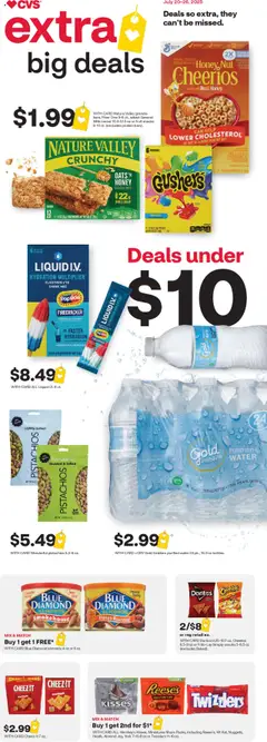 Preview CVS Pharmacy Weekly Ad valid from 07/20/2025