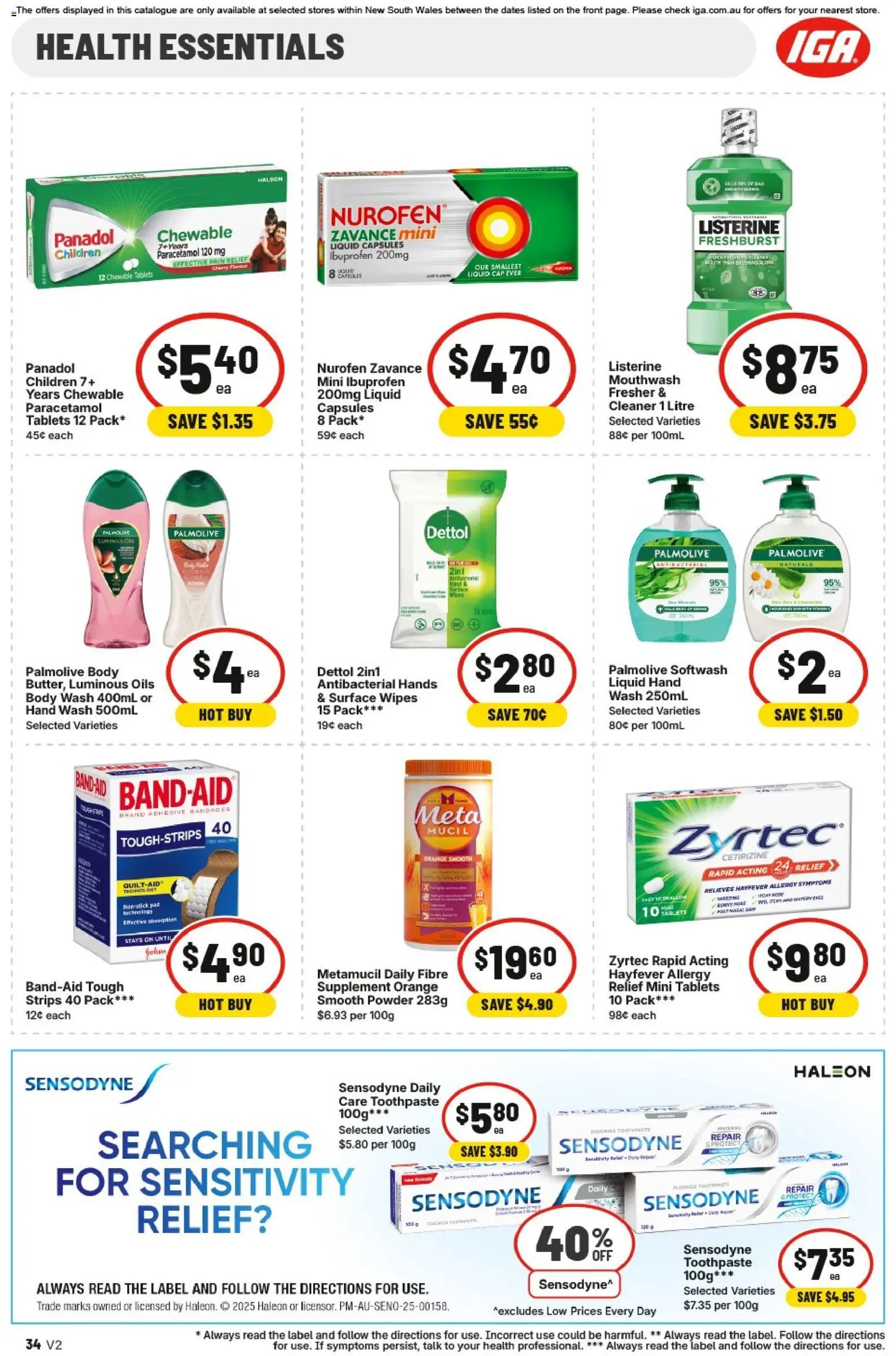 IGA Catalogue NSW - page 33- valid from 14/01/2026