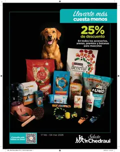 Chedraui folleto Llevarte más cuesta menos válido desde 17/02/2026