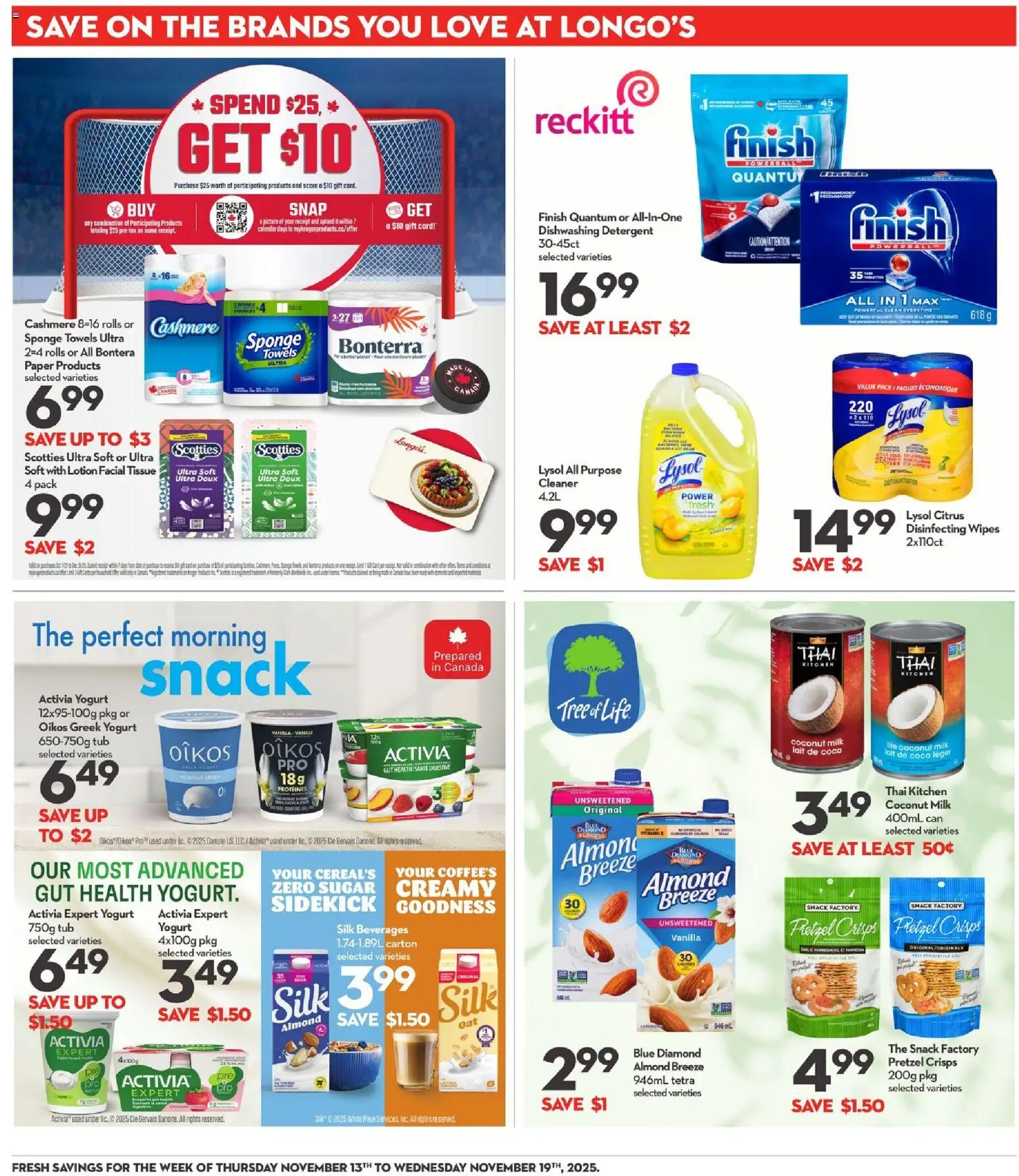 Longo's weekly flyer / circulaire - page 21- valid from Nov 13, 2025