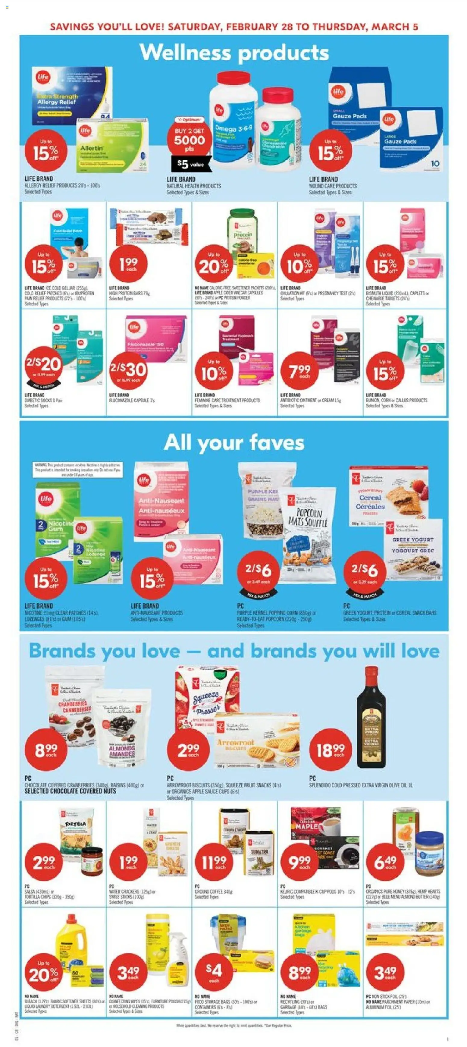 Shoppers weekly flyer / circulaire - page 13- valid from Feb 27, 2026