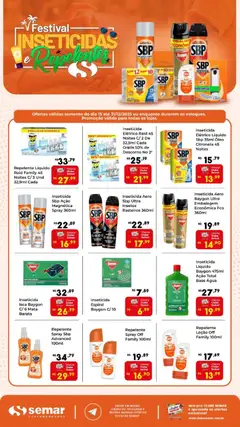 Pré-visualização Semar Supermercado - Ofertas Festival Inseticidas válida a partir de 15/12/2025