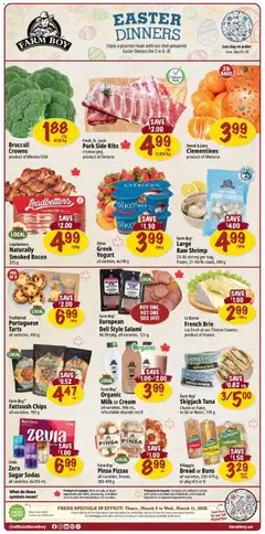 Preview Farm Boy weekly flyer / circulaire valid from Mar 5, 2026