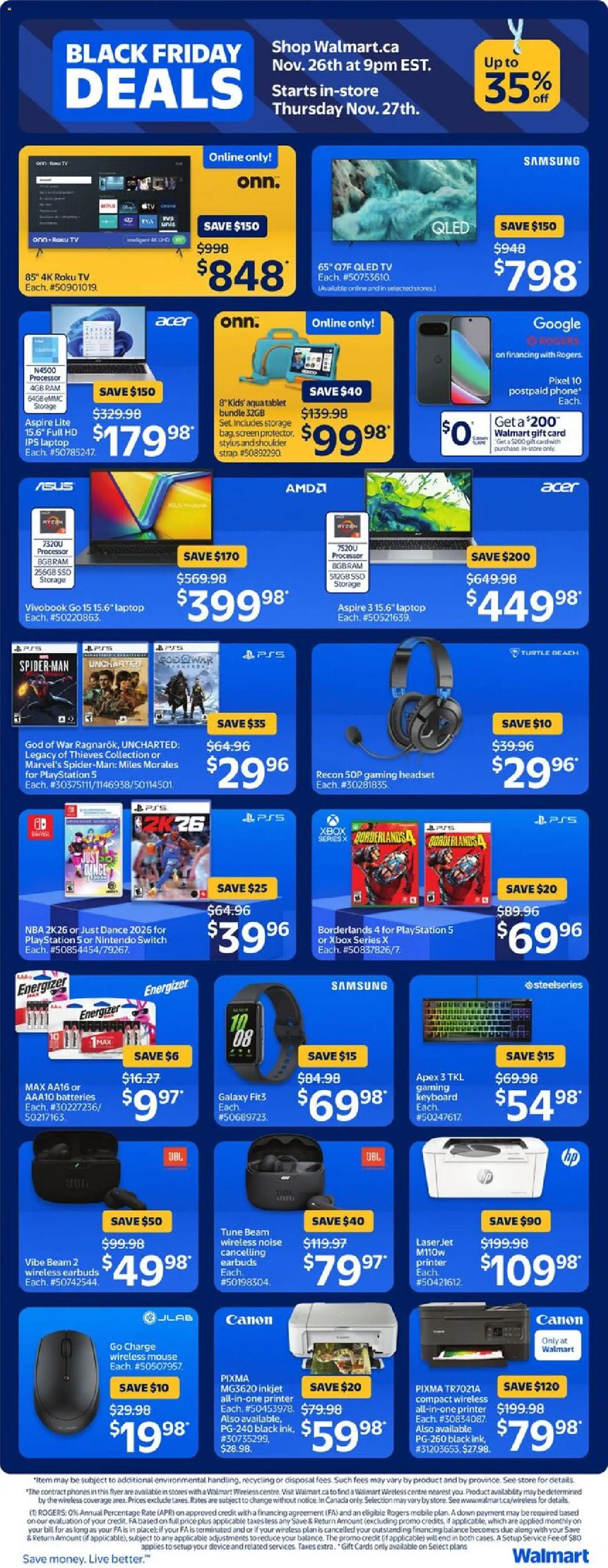 Walmart weekly flyer - page 20- valid from Nov 27, 2025