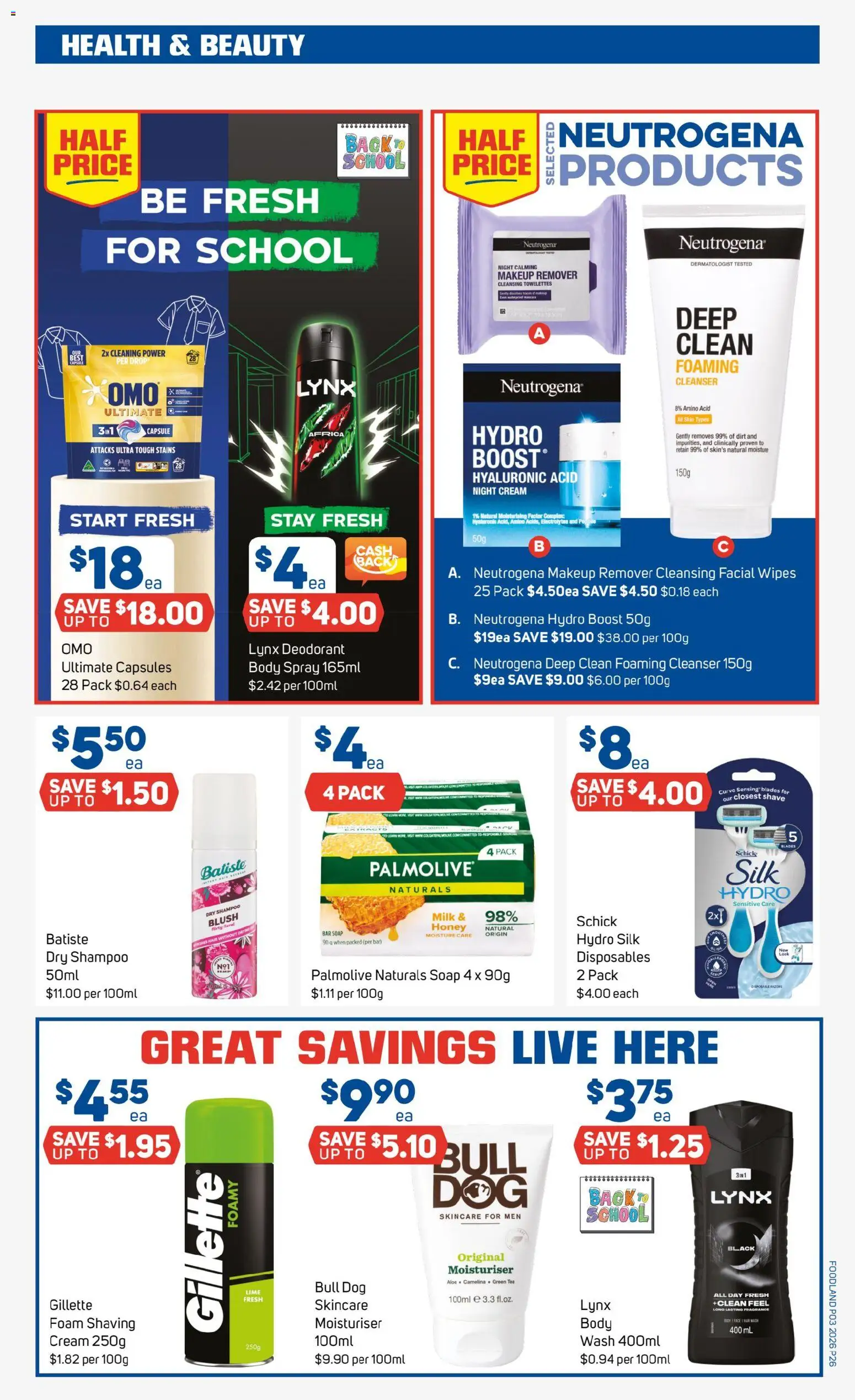 Foodland  Catalogue  - page 26- valid from 14/01/2026