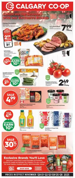 Preview Calgary Co-op weekly flyer / circulaire valid from Nov 20, 2025