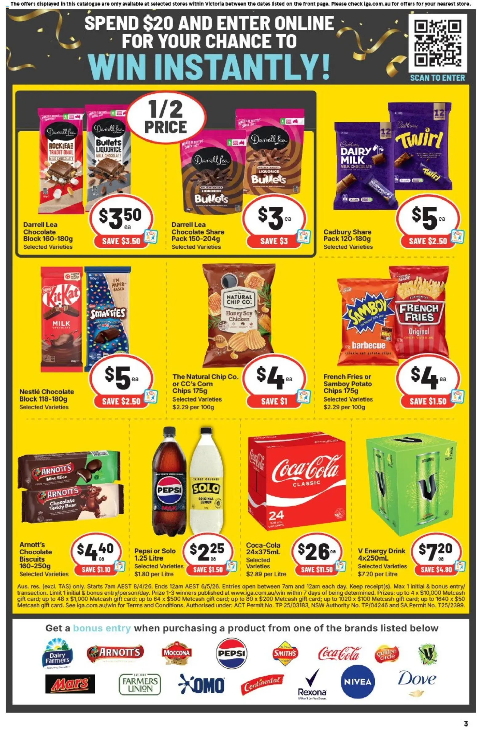 IGA catalogue  - page 3- valid from 29/04/2026