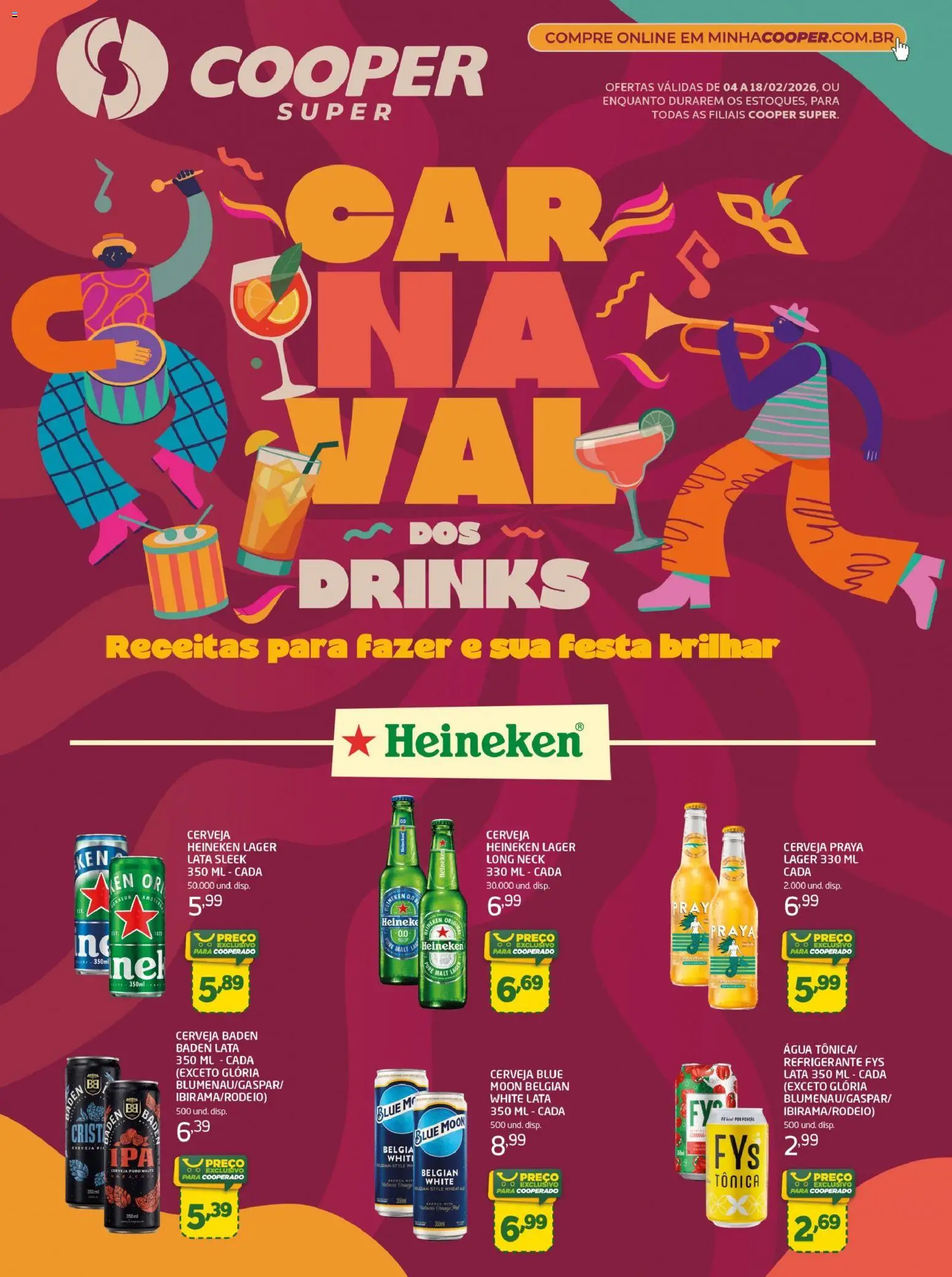 Cooper - Ofertas Especial Carnaval 2026 - página 1- válido a partir de 04/02/2026
