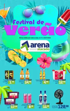 Pré-visualização Arena Atacado - Ofertas de Verão válida a partir de 14/01/2026
