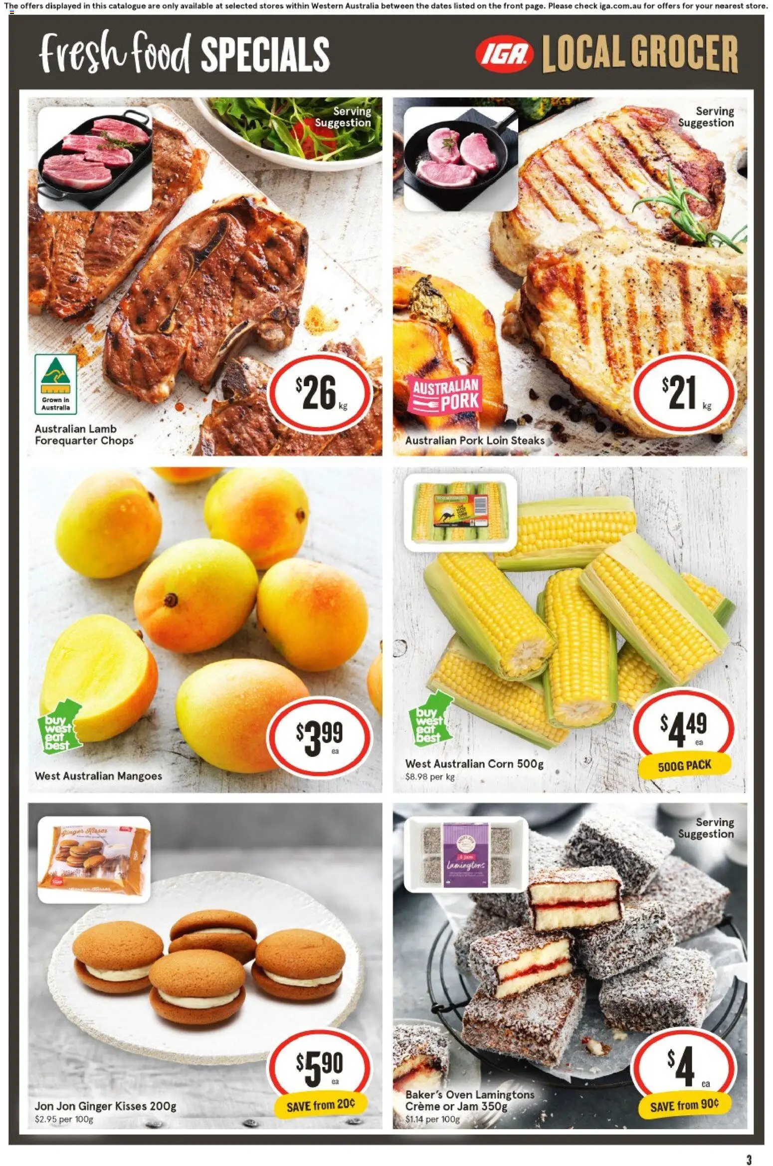 IGA Local Grocer WA - page 3- valid from 14/01/2026