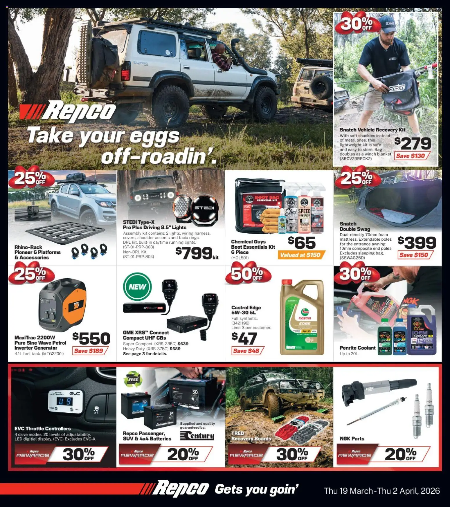 Repco catalogue - page 1- valid from 19/03/2026
