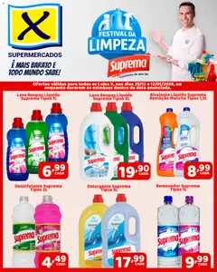Pré-visualização X Supermercados - Ofertas Festival da Limpeza Suprema válida a partir de 29/12/2025