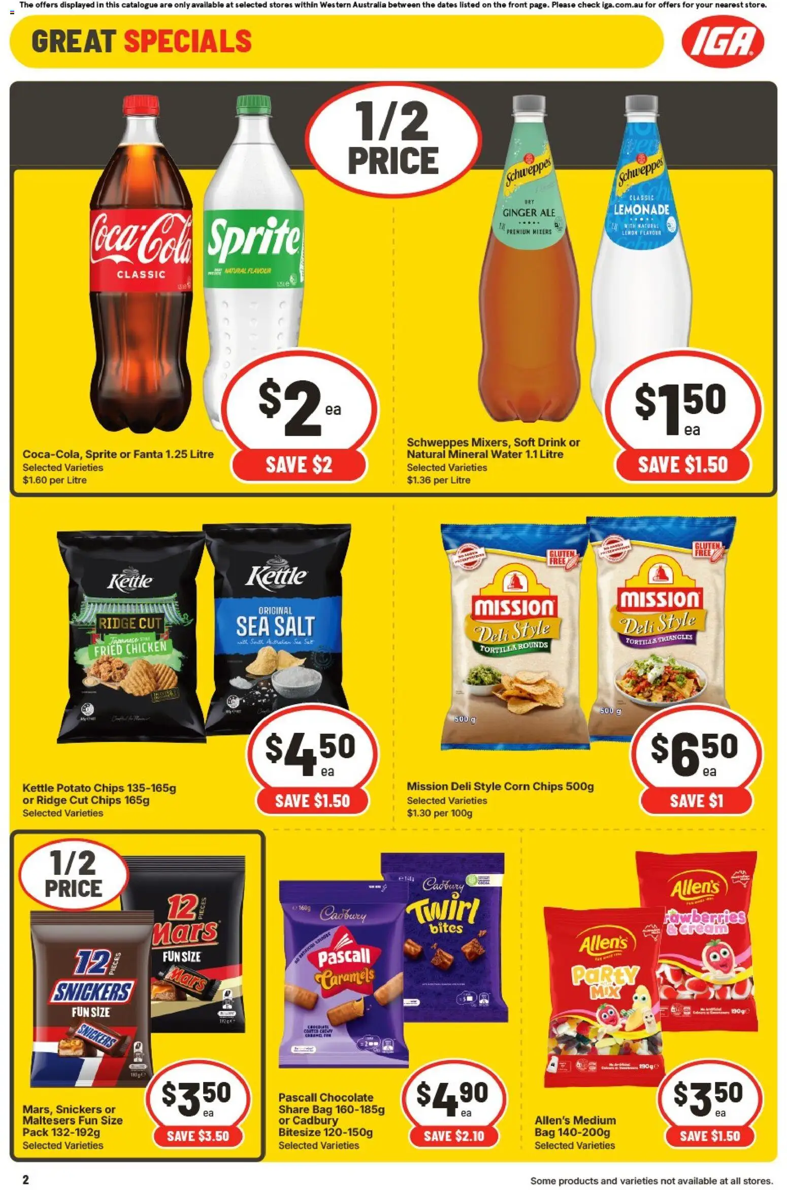 IGA Catalogue WA - page 5- valid from 14/01/2026