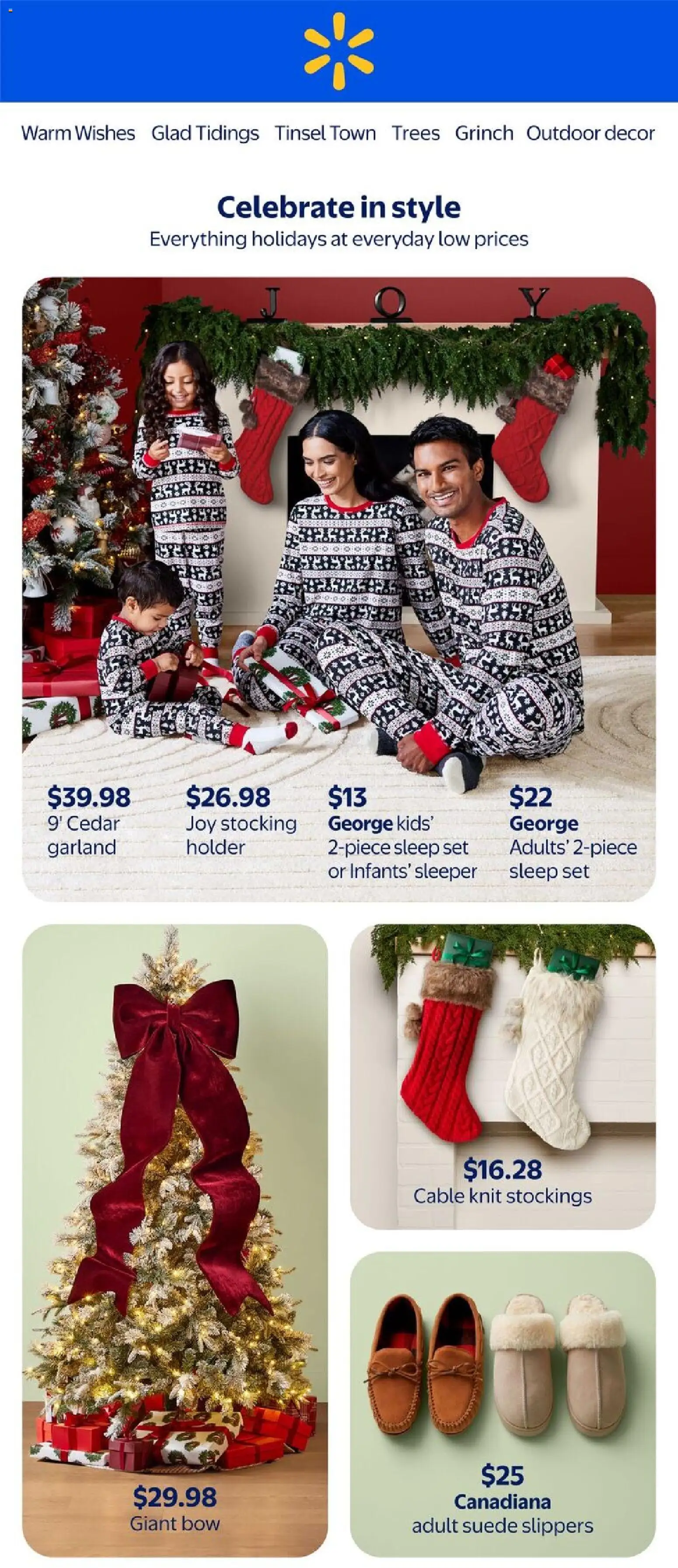 Walmart - Celebrate in style - page 1- valid from Oct 30, 2025