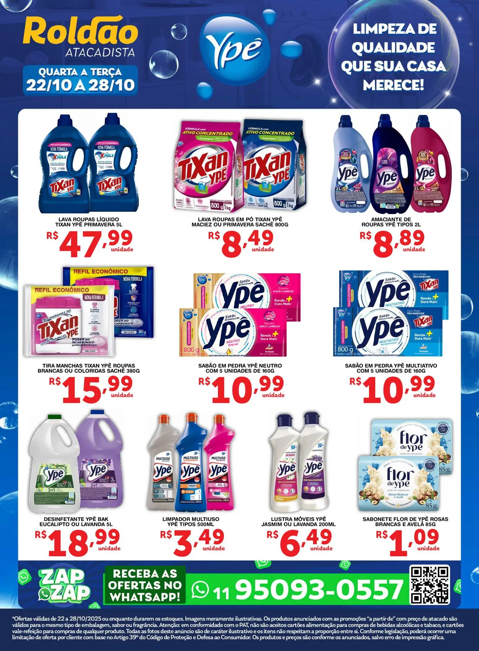 Roldão - Ofertas Ypê - página 1- válido a partir de 22/10/2025
