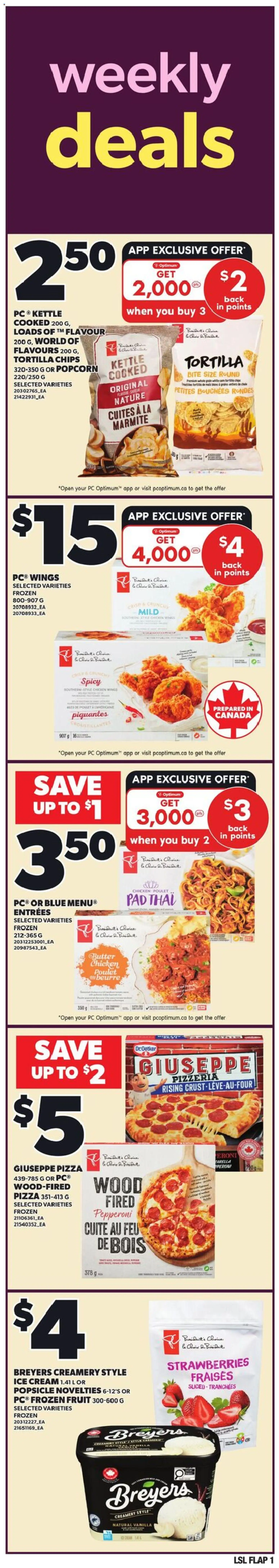 Loblaws weekly flyer / circulaire - page 1- valid from Mar 12, 2026