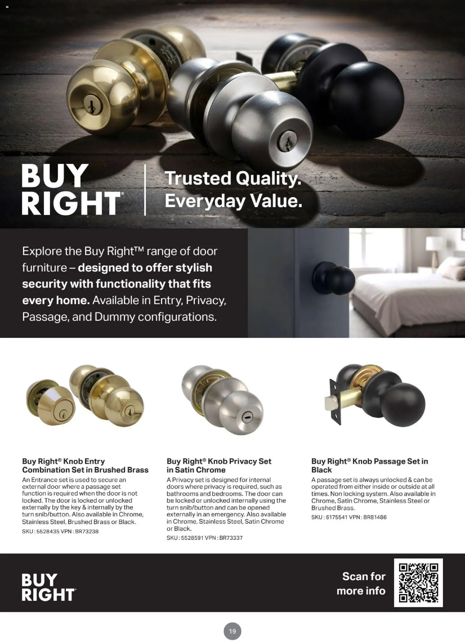 Mitre 10 Door & Door Furniture E-selection Guide 2025 - page 19- valid from 05/02/2026