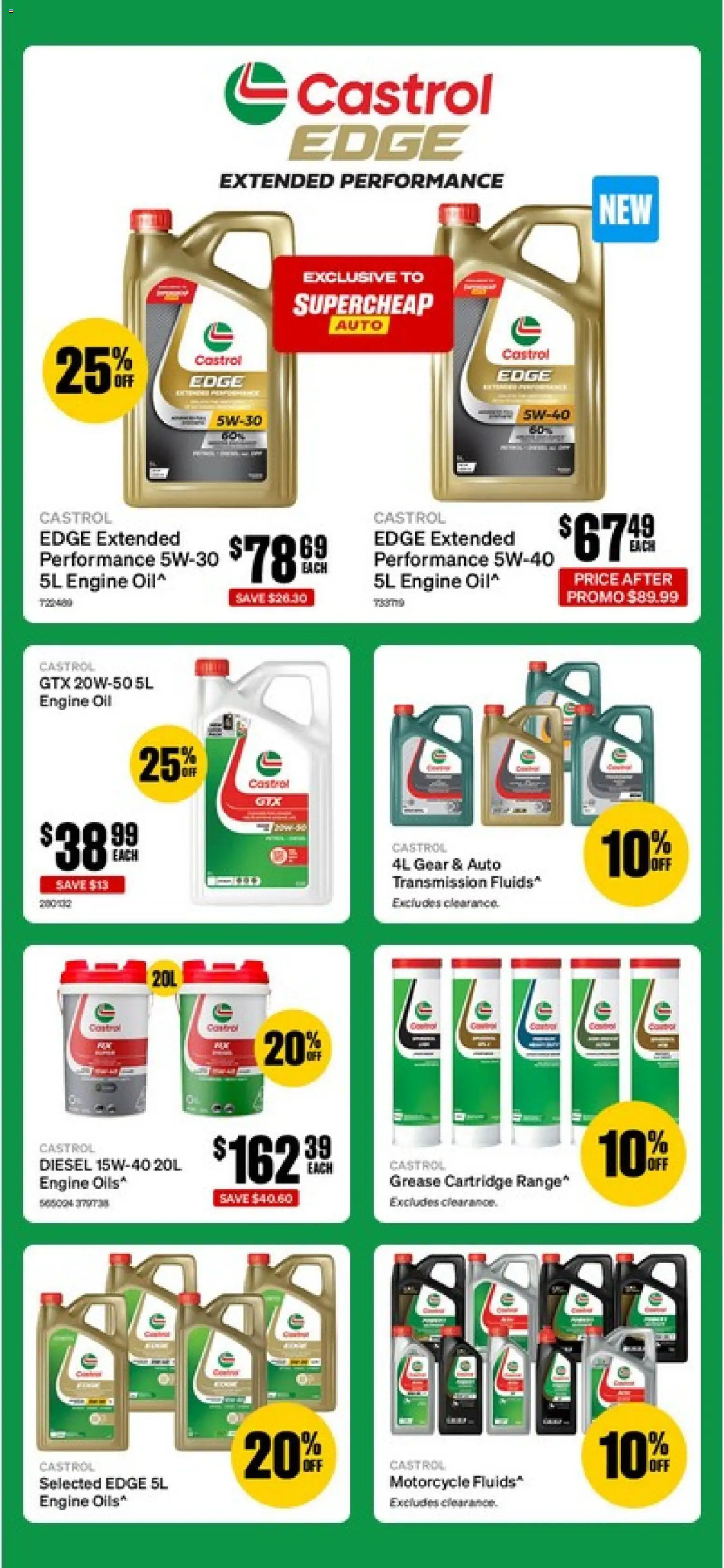 Supercheap Auto catalogue - page 25- valid from 22/04/2026