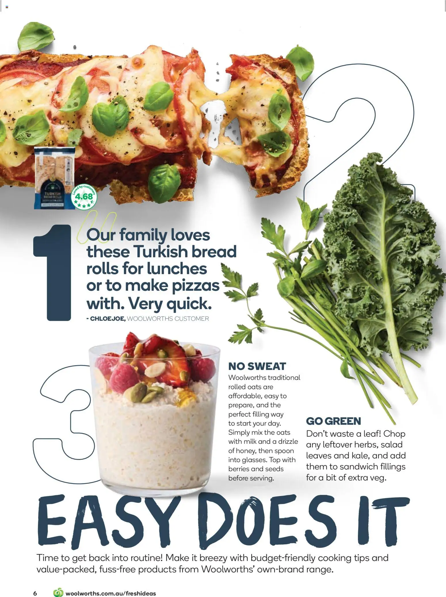 Woolworths Fresh Ideas Magazine - page 6- valid from 14/01/2026