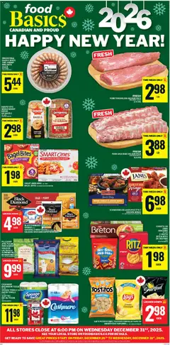 Preview Food Basics weekly flyer / circulaire valid from Dec 25, 2025