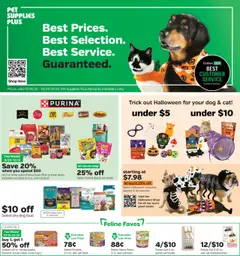 Preview Pet Supplies Plus Weekly Ad valid from 09/29/2025