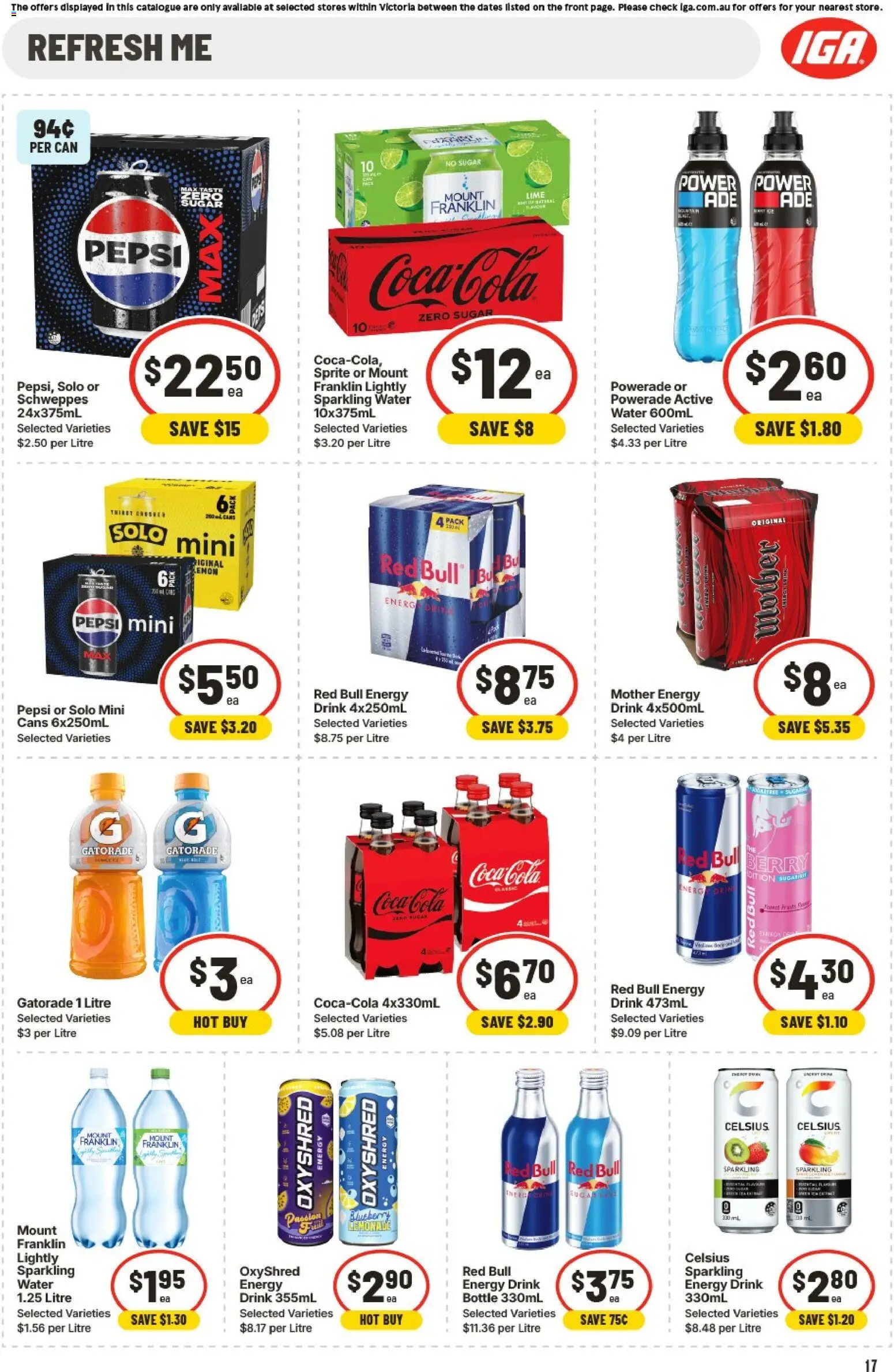 IGA  Catalogue  - page 18- valid from 14/01/2026