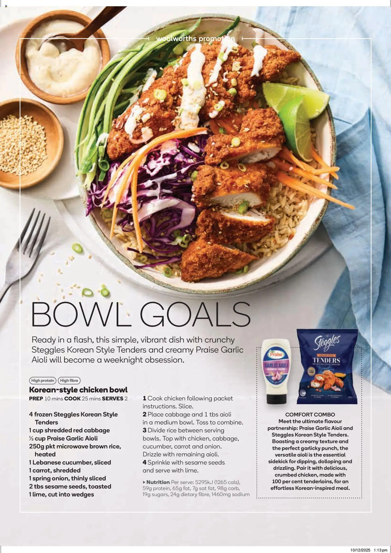 Woolworths Fresh Ideas Magazine - page 110- valid from 14/01/2026