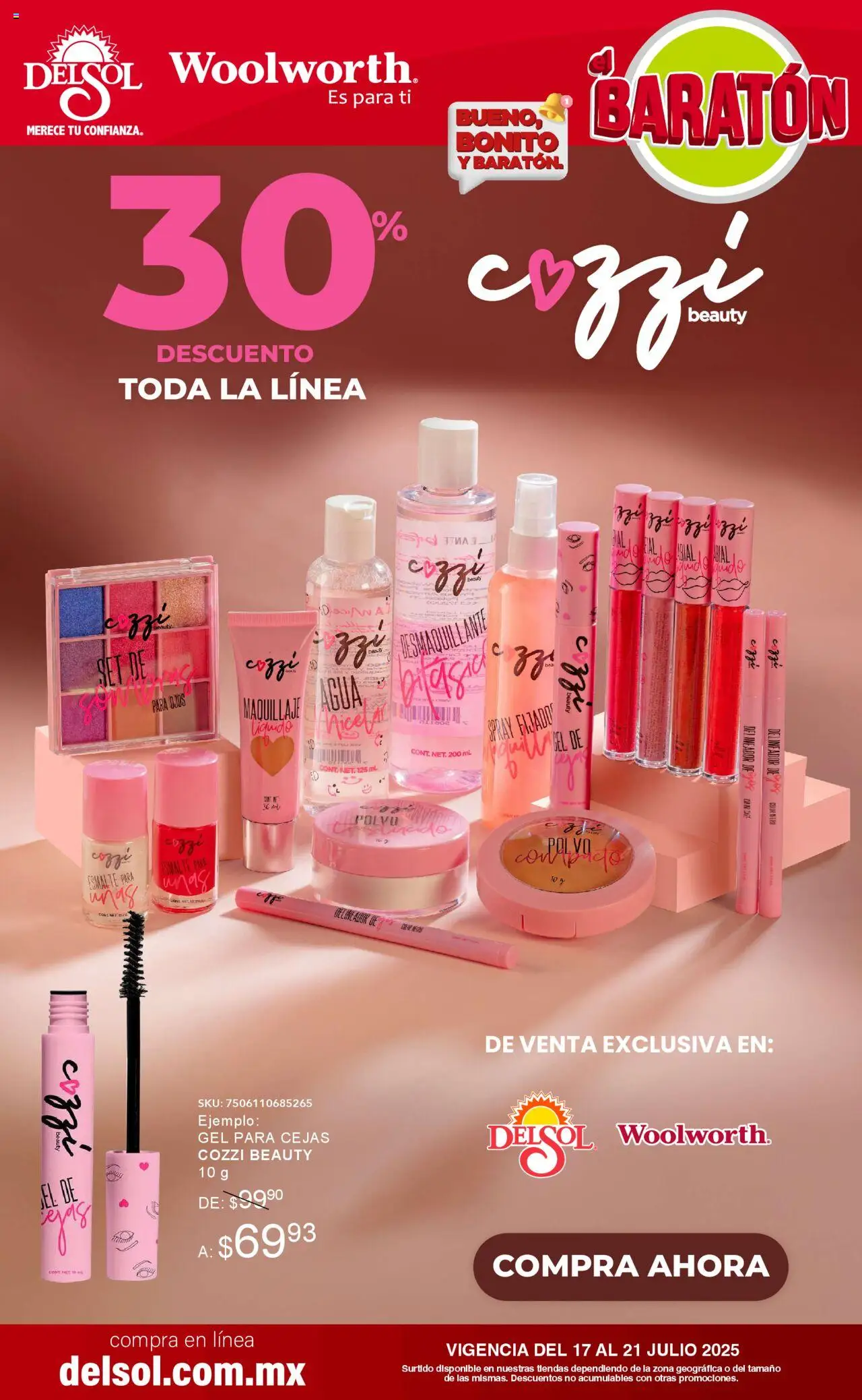 Del Sol y Woolworth - Catálogo Llegó el Baratón - página 12- válido desde 17/07/2025