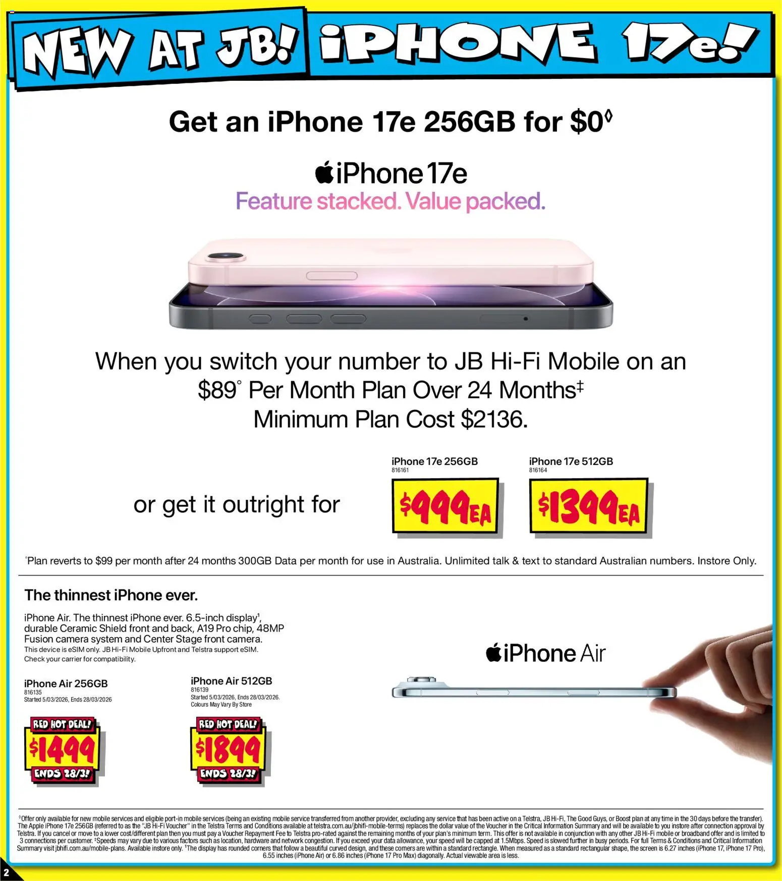 JB Hi-Fi catalogue  - page 2- valid from 19/03/2026