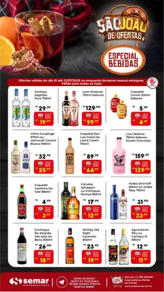 Pré-visualização Semar Supermercado - Ofertas da semana válida a partir de 15/07/2025