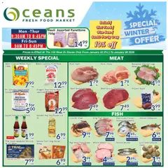 Preview Oceans weekly flyer / circulaire valid from Jan 2, 2026